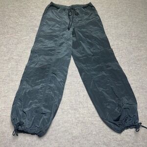 Wild‎ Fable Womens XS Green Drawstring Waist Relaxed Fit Parachute Pants